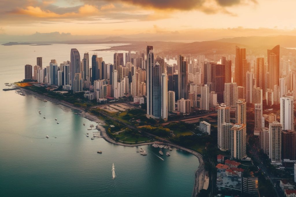 Panama cityscape symbolizing offshore investment opportunities