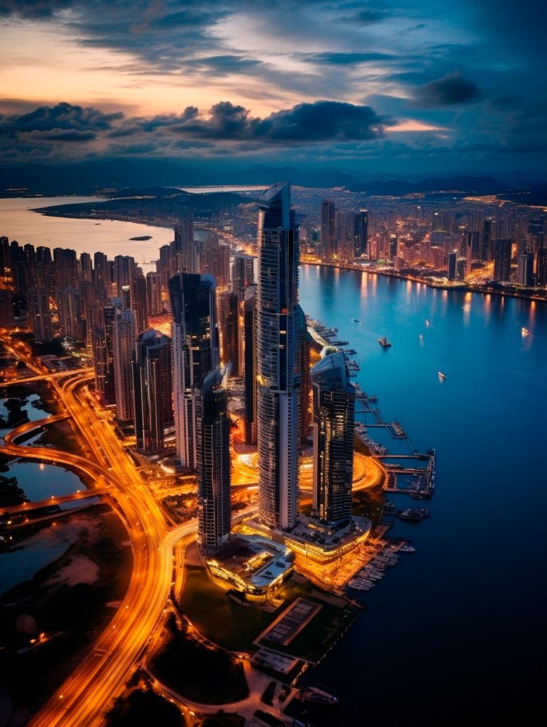 Panama skyline symbolizing business growth opportunities